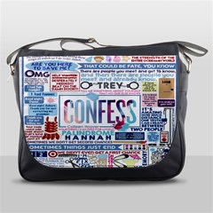 Book Collage Based On Confess Messenger Bags by BangZart