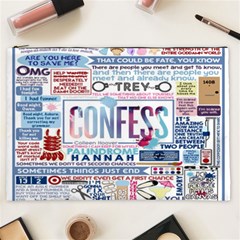 Book Collage Based On Confess Cosmetic Bag (xxl)  by BangZart