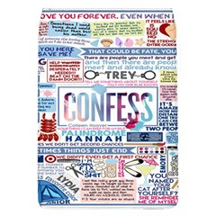 Book Collage Based On Confess Flap Covers (l)  by BangZart