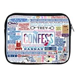 Book Collage Based On Confess Apple iPad 2/3/4 Zipper Cases Front