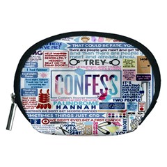 Book Collage Based On Confess Accessory Pouches (medium)  by BangZart