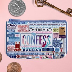 Book Collage Based On Confess Large Coin Purse by BangZart