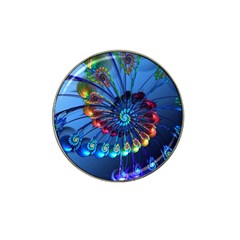 Top Peacock Feathers Hat Clip Ball Marker (10 Pack)