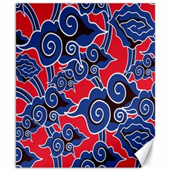 Batik Background Vector Canvas 20  X 24   by BangZart