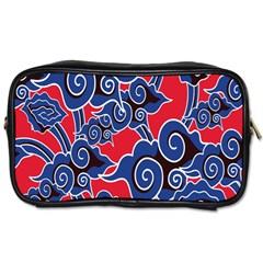 Batik Background Vector Toiletries Bags 2-side