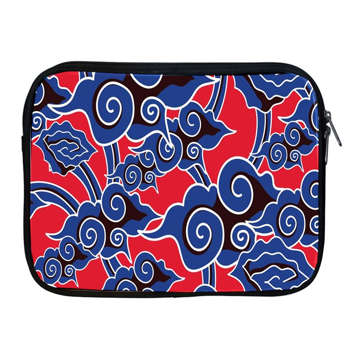 Batik Background Vector Apple iPad 2/3/4 Zipper Cases