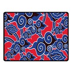 Batik Background Vector Double Sided Fleece Blanket (Small)  45 x34  Blanket Front