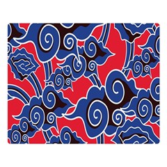 Batik Background Vector Double Sided Flano Blanket (large)  by BangZart