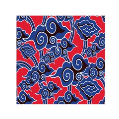 Batik Background Vector Small Satin Scarf (square)