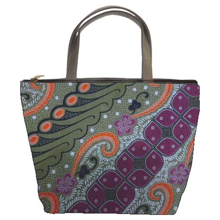 Batik Art Pattern  Bucket Bags