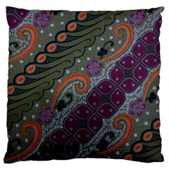 Batik Art Pattern  Standard Flano Cushion Case (two Sides) by BangZart