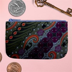 Batik Art Pattern  Large Coin Purse