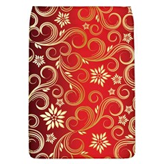 Golden Swirls Floral Pattern Flap Covers (l)  by BangZart