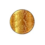 Golden Pattern Vintage Gradient Vector Hat Clip Ball Marker (10 pack) Front