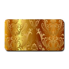 Golden Pattern Vintage Gradient Vector Medium Bar Mats