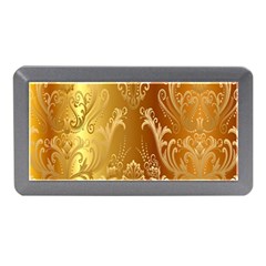 Golden Pattern Vintage Gradient Vector Memory Card Reader (mini) by BangZart