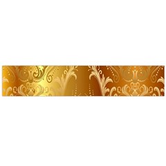 Golden Pattern Vintage Gradient Vector Flano Scarf (large) by BangZart