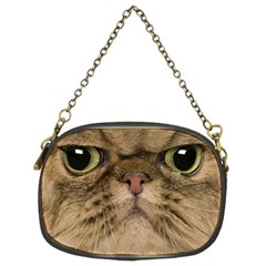 Cute Persian Catface In Closeup Chain Purses (two Sides)  by BangZart