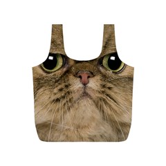 Cute Persian Catface In Closeup Full Print Recycle Bags (s)  by BangZart