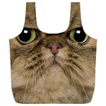 Cute Persian Catface In Closeup Full Print Recycle Bags (L)  Front