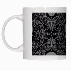 Dark Horror Skulls Pattern White Mugs by BangZart