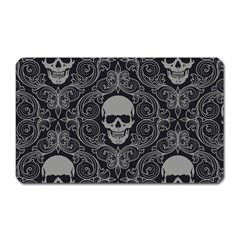 Dark Horror Skulls Pattern Magnet (rectangular)