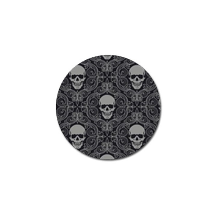 Dark Horror Skulls Pattern Golf Ball Marker (4 pack)