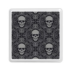 Dark Horror Skulls Pattern Memory Card Reader (square)  by BangZart