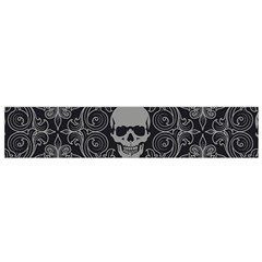 Dark Horror Skulls Pattern Flano Scarf (small) by BangZart