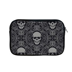 Dark Horror Skulls Pattern Apple Macbook Pro 13  Zipper Case