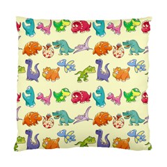 Group Of Funny Dinosaurs Graphic Standard Cushion Case (two Sides) by BangZart