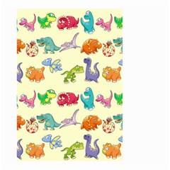 Group Of Funny Dinosaurs Graphic Small Garden Flag (two Sides)