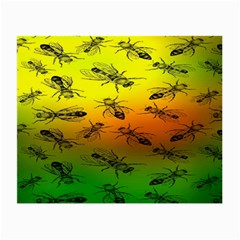 Insect Pattern Small Glasses Cloth