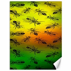 Insect Pattern Canvas 36  X 48   by BangZart