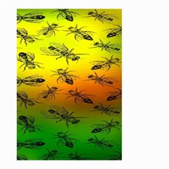 Insect Pattern Small Garden Flag (two Sides) by BangZart