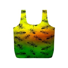 Insect Pattern Full Print Recycle Bags (s)  by BangZart