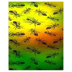 Insect Pattern Drawstring Bag (small) by BangZart