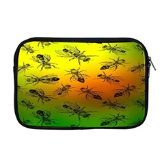 Insect Pattern Apple Macbook Pro 17  Zipper Case