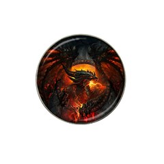 Dragon Legend Art Fire Digital Fantasy Hat Clip Ball Marker (4 Pack) by BangZart