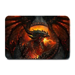 Dragon Legend Art Fire Digital Fantasy Plate Mats by BangZart