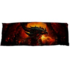 Dragon Legend Art Fire Digital Fantasy Body Pillow Case Dakimakura (two Sides) by BangZart