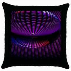 Glass Ball Texture Abstract Throw Pillow Case (black) by BangZart