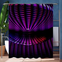 Glass Ball Texture Abstract Shower Curtain 60  X 72  (medium)  by BangZart