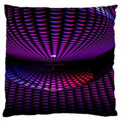 Glass Ball Texture Abstract Large Cushion Case (one Side) by BangZart