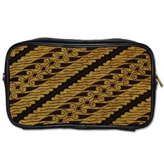 Traditional Art Indonesian Batik Toiletries Bags 2-side by BangZart