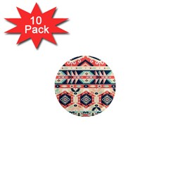 Aztec Pattern 1  Mini Magnet (10 Pack)  by BangZart