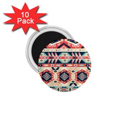 Aztec Pattern 1 75  Magnets (10 Pack)  by BangZart