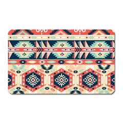 Aztec Pattern Magnet (rectangular) by BangZart