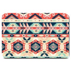 Aztec Pattern Large Doormat  by BangZart