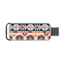 Aztec Pattern Portable Usb Flash (one Side) by BangZart